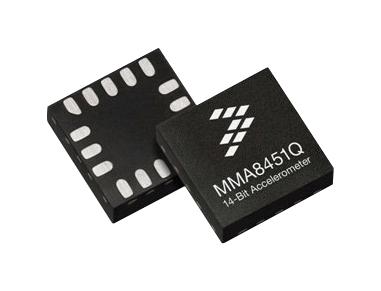 NXP Semiconductors Semiconductors Mma8451Qr1 Accelerometer, 3-Axis, 8G, 14Bit, 16Qfn