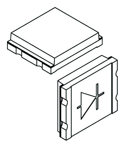 Vishay Temd5510Fx01 Sensor, Ambient Light, 540Nm, 5,2mm,