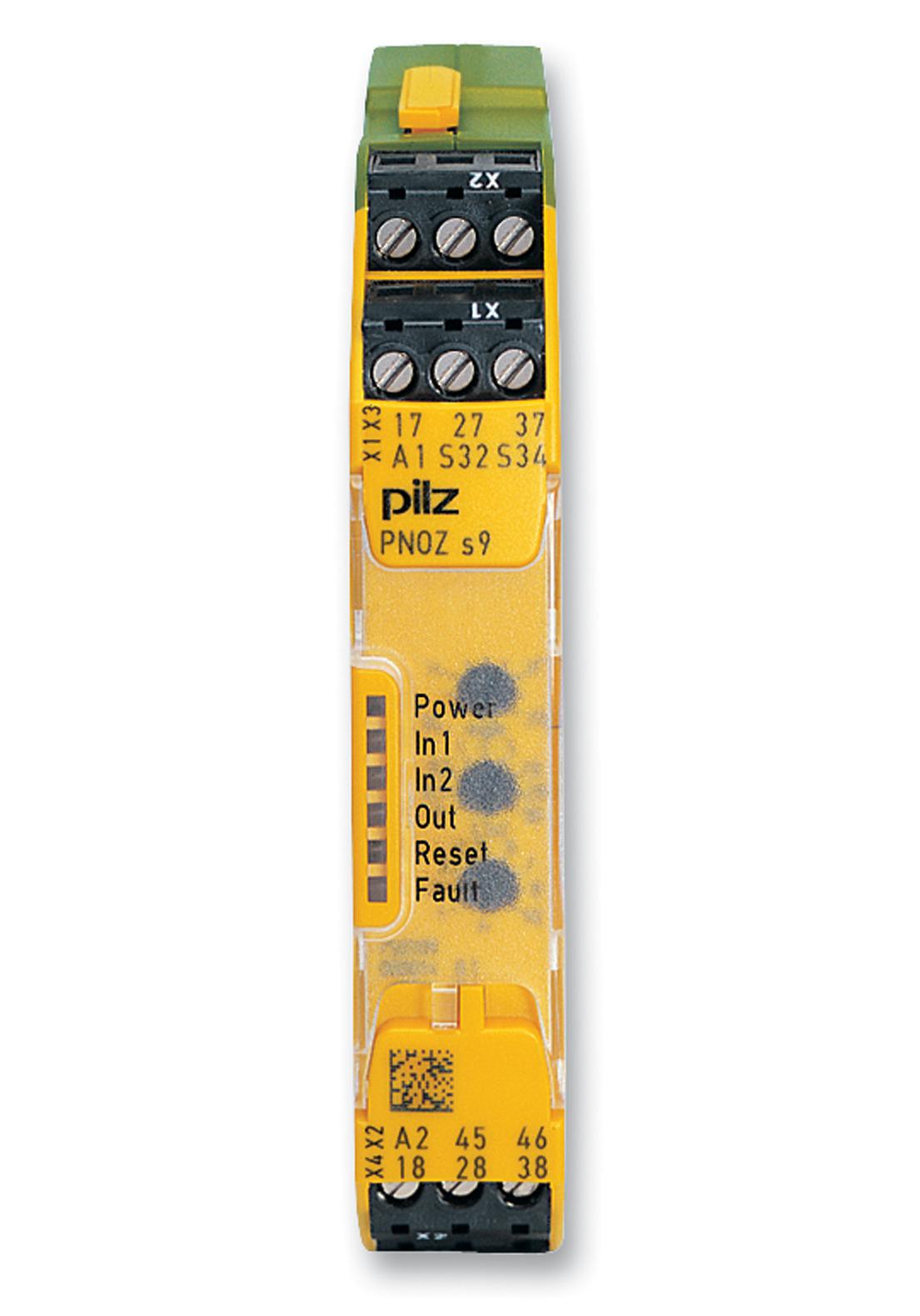 Pilz 751109 Relay, 3Pst-No, 1Nc, 240Vac, 24Vdc, 6A