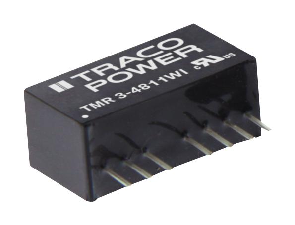 TRACO Power Tmr 3-1212Wi. Dc/dc Converter, 12V, 3W, Sip