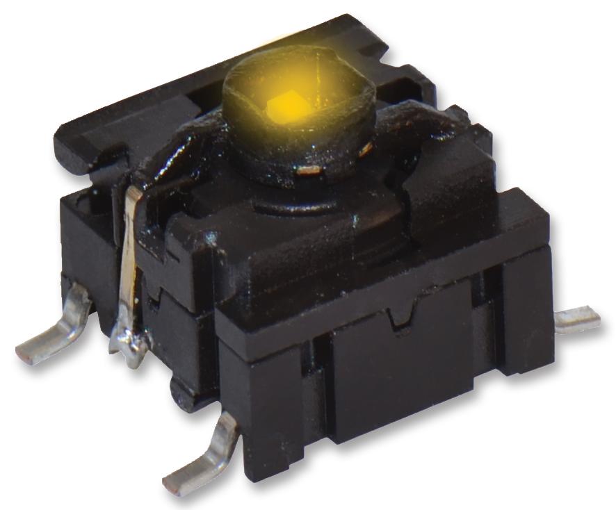 Multimec 5Gsh93542 Switch, Smd, Ip67, 3.5N, Yellow Led