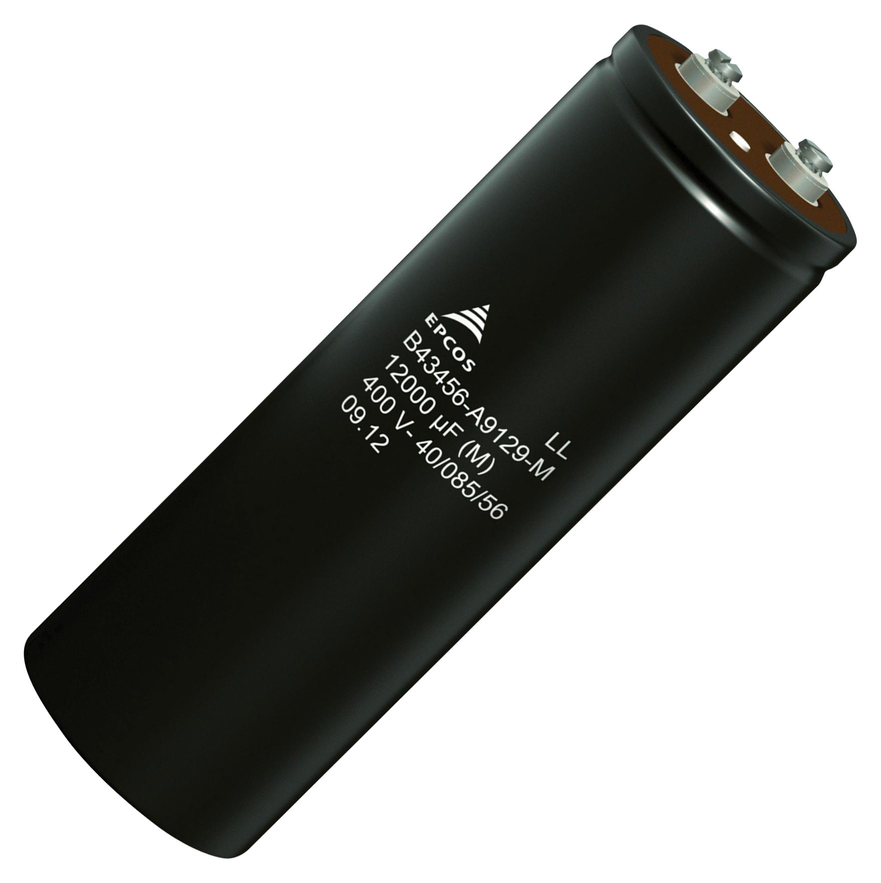 EPCOS B43456A9228M000 Capacitor, 2200Îf, 400V, Alu Elec, Screw