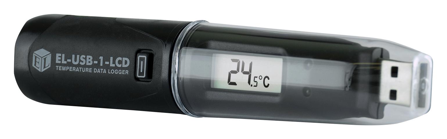 Lascar El-Usb-1-Lcd Data Logger, Usb, Temp, With Lcd