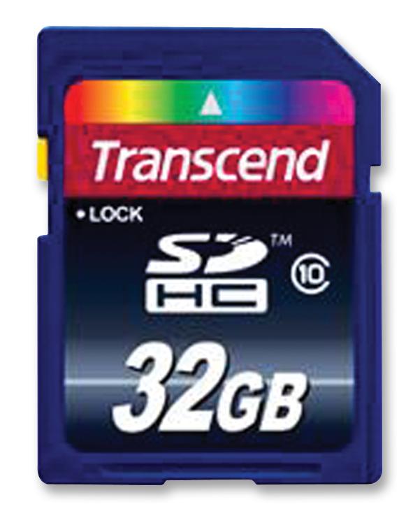 Transcend Ts32Gsdhc10M Card, Sdhc, 32Gb, Class 10