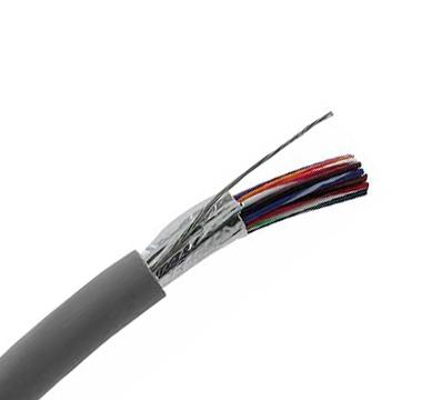 Alpha Wire 6300/4 Sl005 Cable, 24Awg, 4 Core, Slate, 30.5M