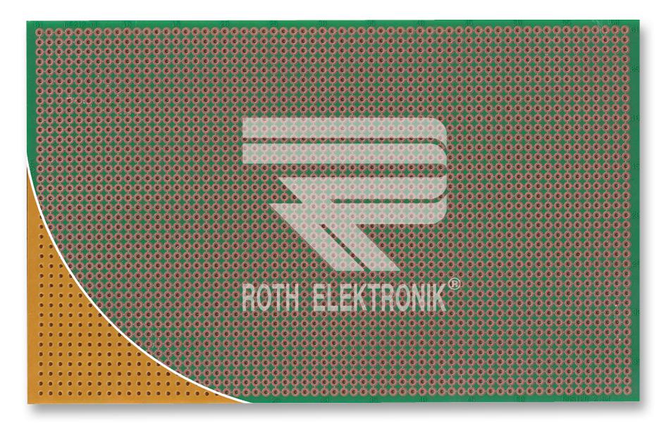 Roth Elektronik Re212-Hp Prototyping Board, Dual Inline, Fr2