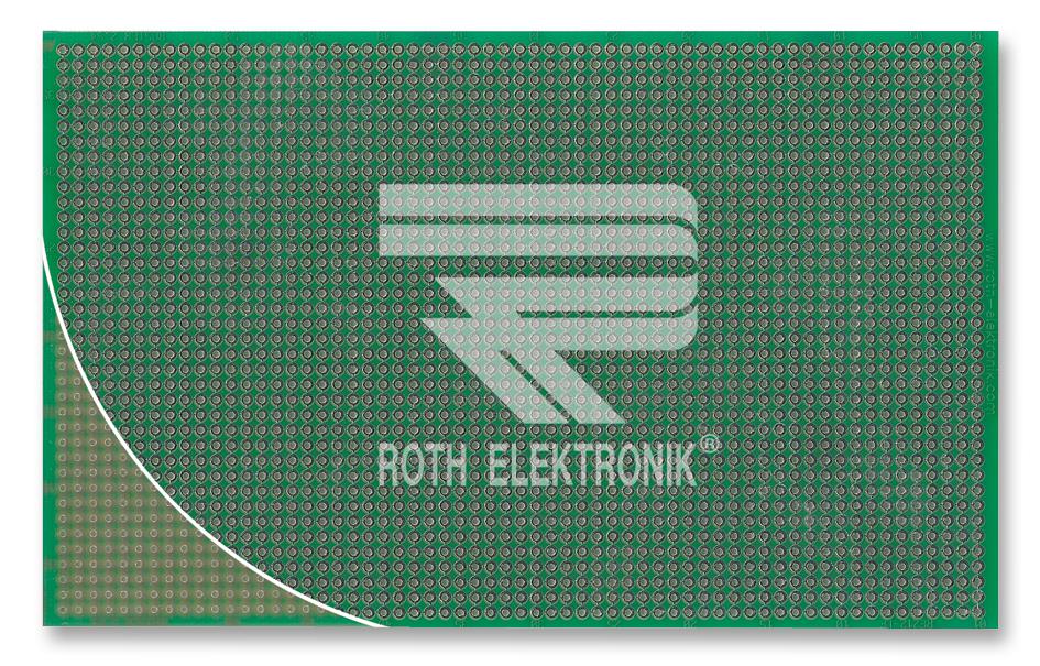 Roth Elektronik Re212-Lf Prototyping Board, Dual Inline, Fr4