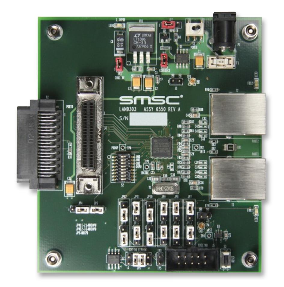 Microchip Technology Technology Evb9303 Evaluation Board, Enet Phy,