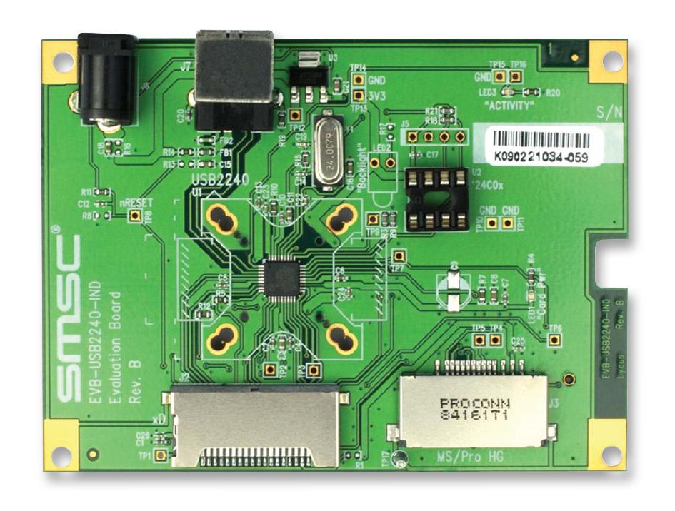 Microchip Technology Technology Evb-Usb2240-Ind Evaluation Board, Interface