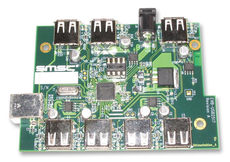 Microchip Technology Technology Evb-Usb2517 Evaluation Board, Interface