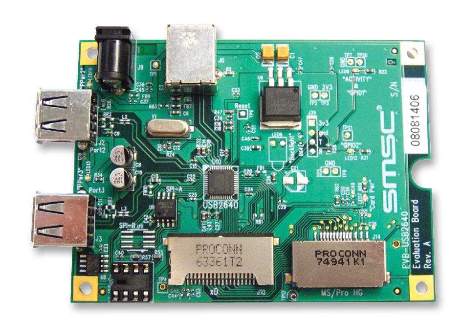 Microchip Technology Technology Evb-Usb2640 Evaluation Board, Interface