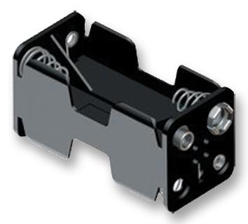 Keystone 2476 Battery Holder, A/aa, Snap In