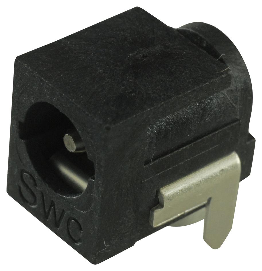 Switchcraft/conxall Rapc722Bk Connector, Dc Power, Socket, 5A, Tht