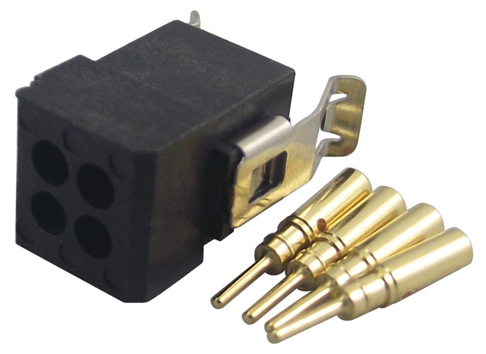 Harwin M80-8120405 Connector, Plug, 2mm, 4Way