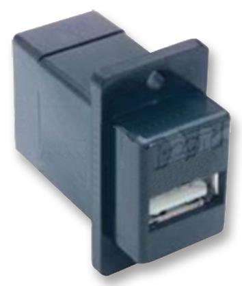 L-Com Ecf504B-Uab Adaptor, Usb A Recpt, Usb B Recpt, 4Way