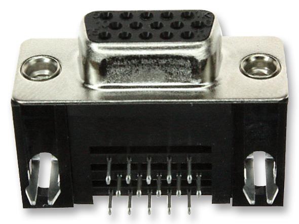 Amp Connectors / Te Connectivity 2311763-2 Hd D-Sub Conn, Rcpt, 15Pos, Through Hole