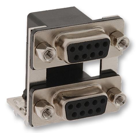 NorComp 178-015-513R571 D Sub, Stacked, Receptacle, 15Way X 2