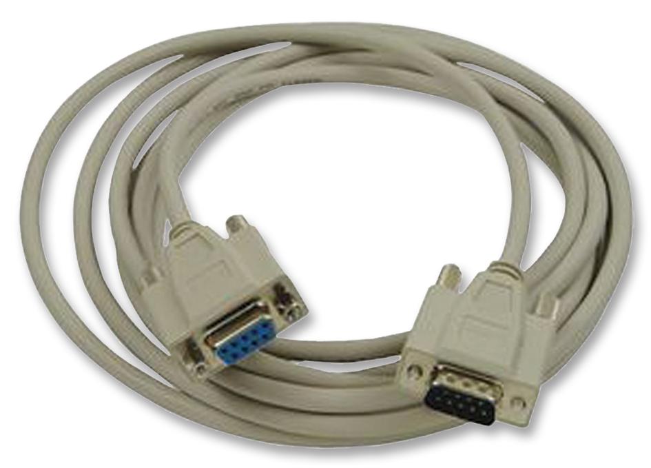 L-Com Csnull9Mf-10A Cable, Null Modem Reserver, Grey, 10Ft