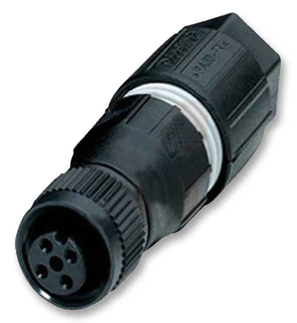 Phoenix Contact 1641756 Receptacle, M12, Pluscon, A Code, 4 Way