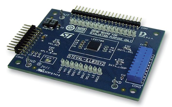 STMicroelectronics Steval-Ill035V2 Led7708, Led Driver, Daughter Board