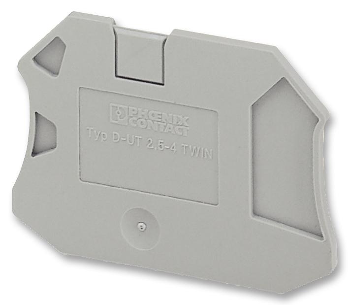 Phoenix Contact 3047141 End Cover, For Ut2,5-Mt, Grey