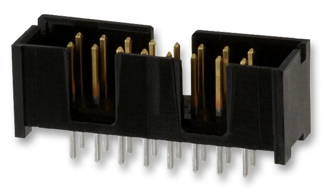 Amp Connectors / Te Connectivity 103309-1 Connector, Header, Tht, 2.54mm, 10Way