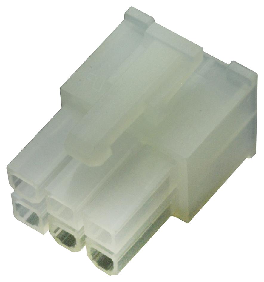 Amp Connectors / Te Connectivity 794954-6 Housing, Receptacle, 4.2mm, 6Way