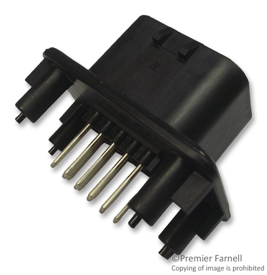 Amp Connectors / Te Connectivity 1-776262-1 Connector, Header, Tht, 4mm, 14Way