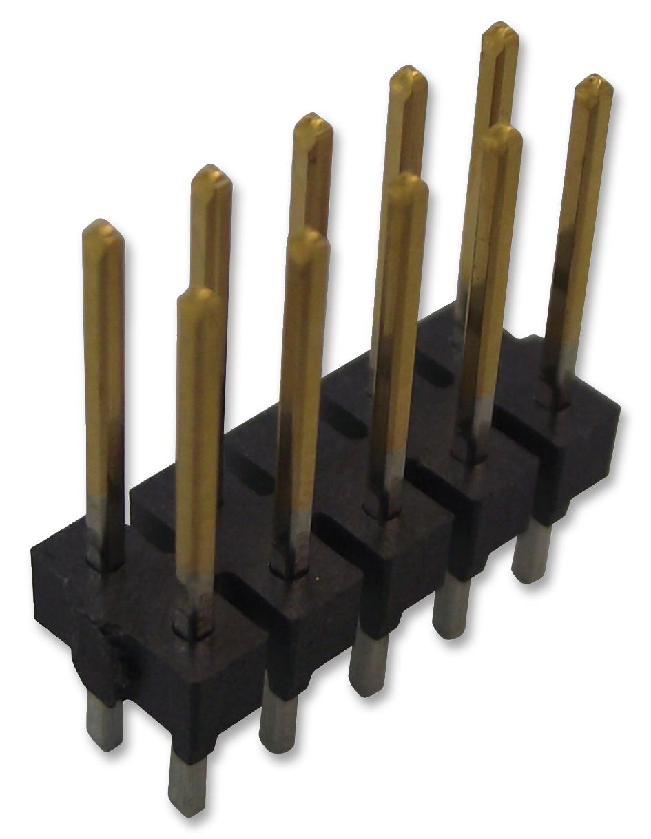 Amp Connectors / Te Connectivity 5-146253-5 Connector, Header, Tht, 2.54mm, 10Way