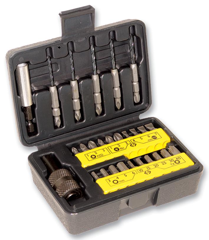 Ck Tools T4519 Bit And Drill Set, Quick Change