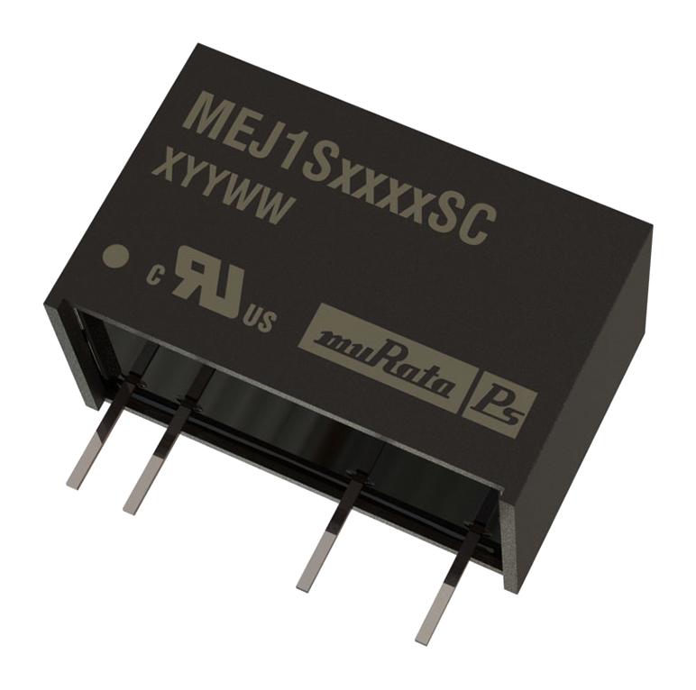 Murata Power Solutions Mej1S0303Sc Dc-Dc Converter, Medical, 3.3V, 0.303A