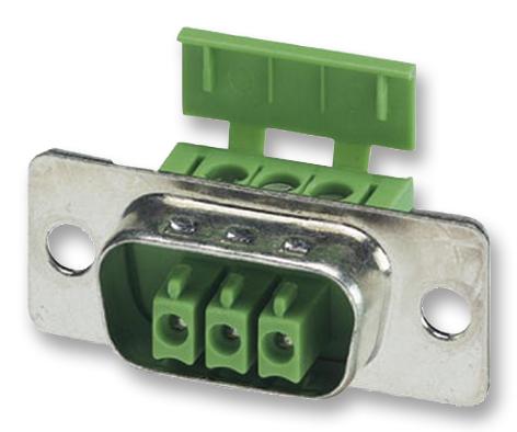 Phoenix Contact Psc 1,5/ 3-F Terminal Block, Pluggable, 16Awg