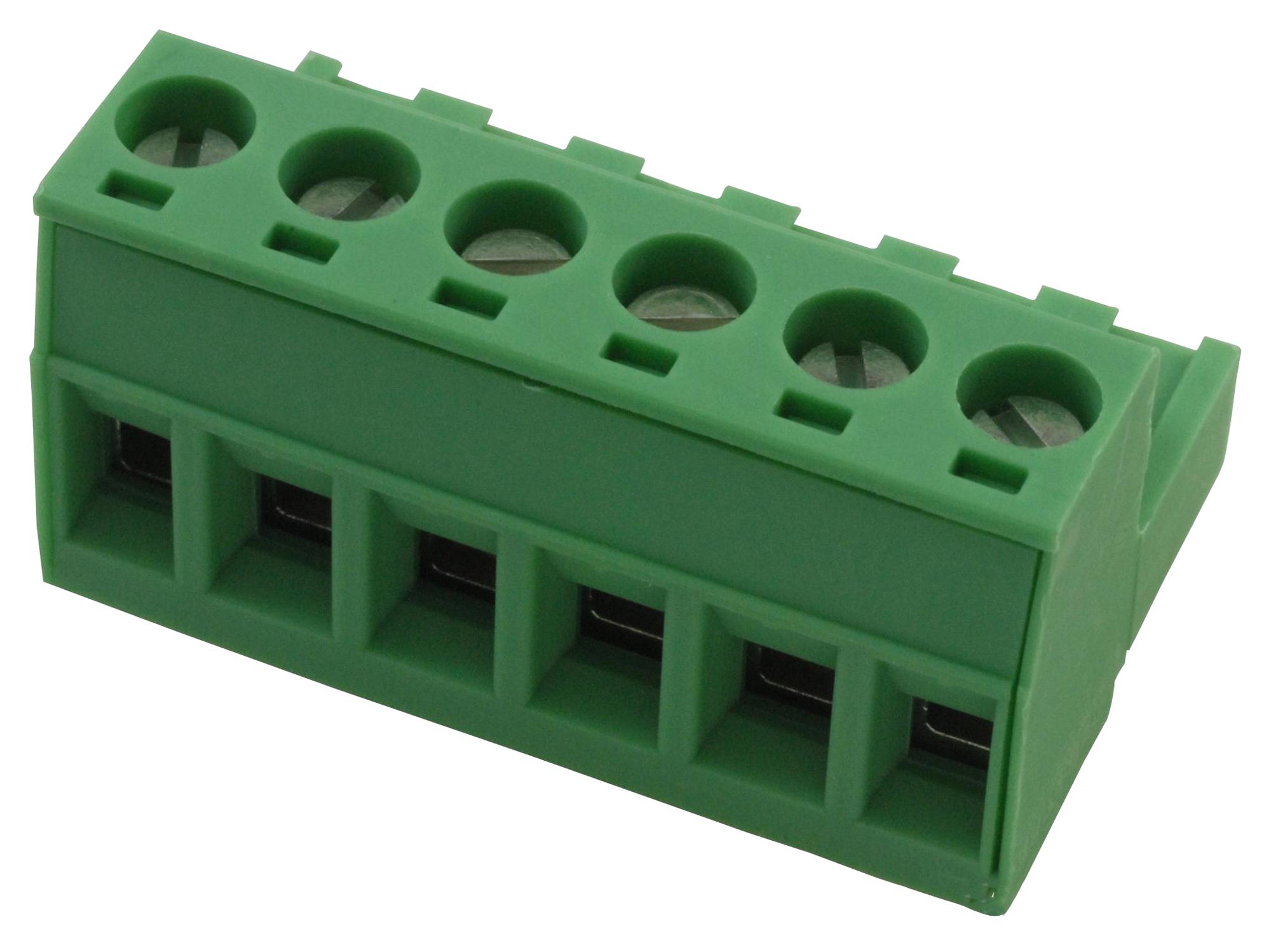 Phoenix Contact 1754520 Terminal Block, Pluggable, 6Pos, 12Awg