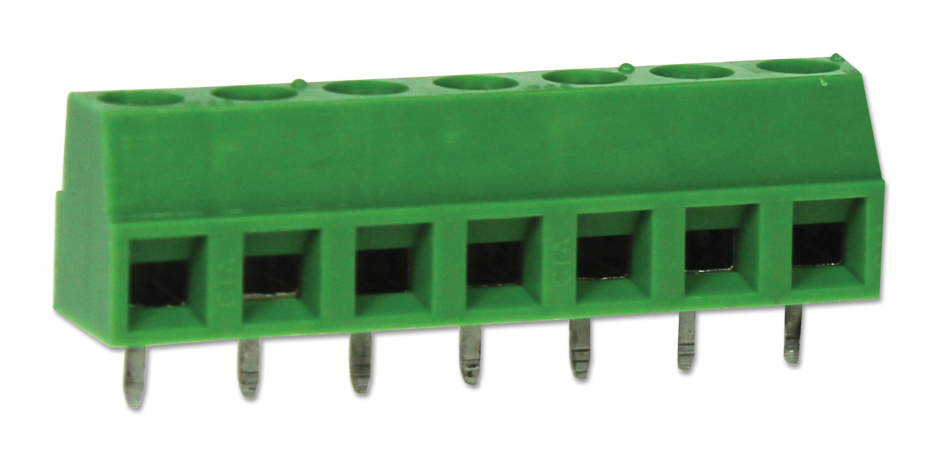 CamdenBoss Ctb0508/7 Terminal Block, Wire To Brd, 7Pos, 14Awg