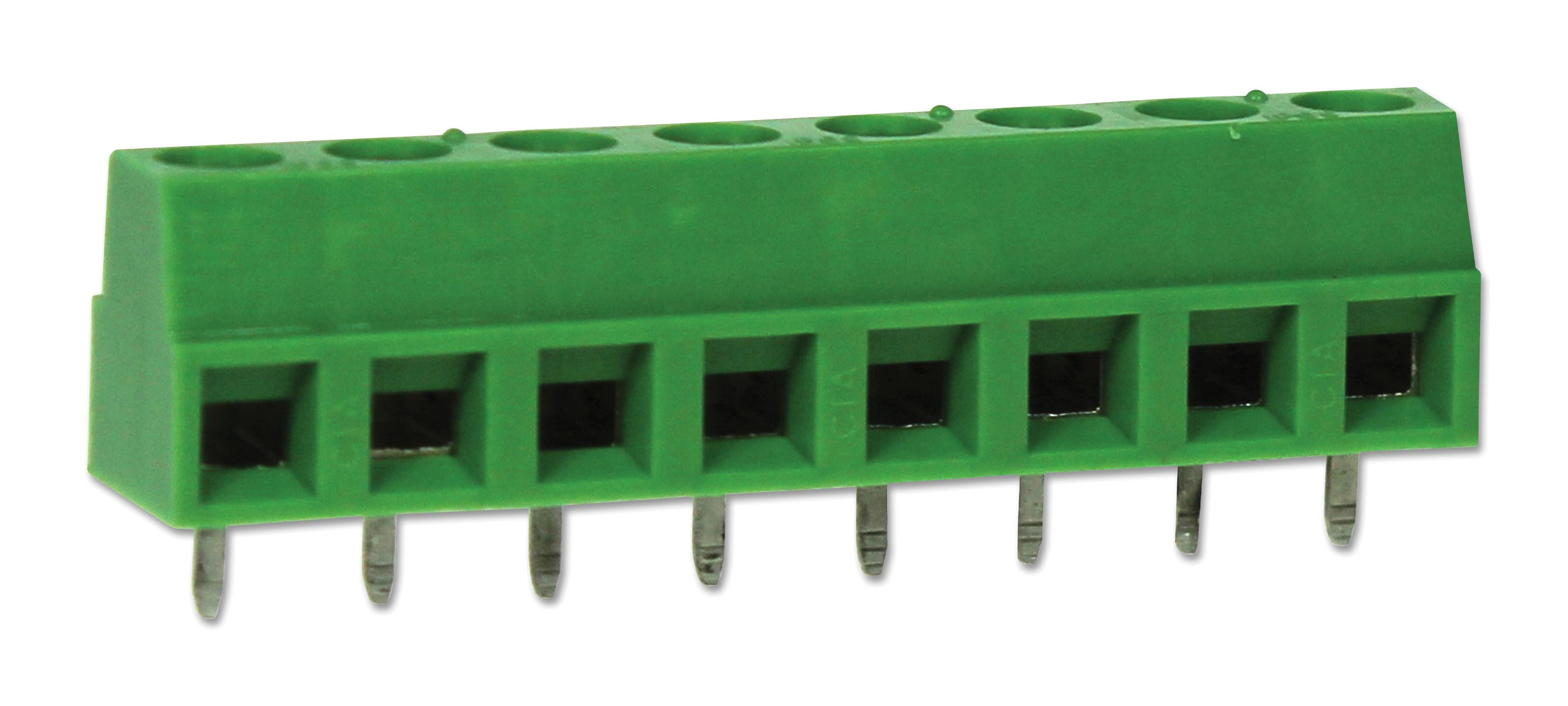 CamdenBoss Ctb0508/8 Terminal Block, Wire To Brd, 8Pos, 14Awg