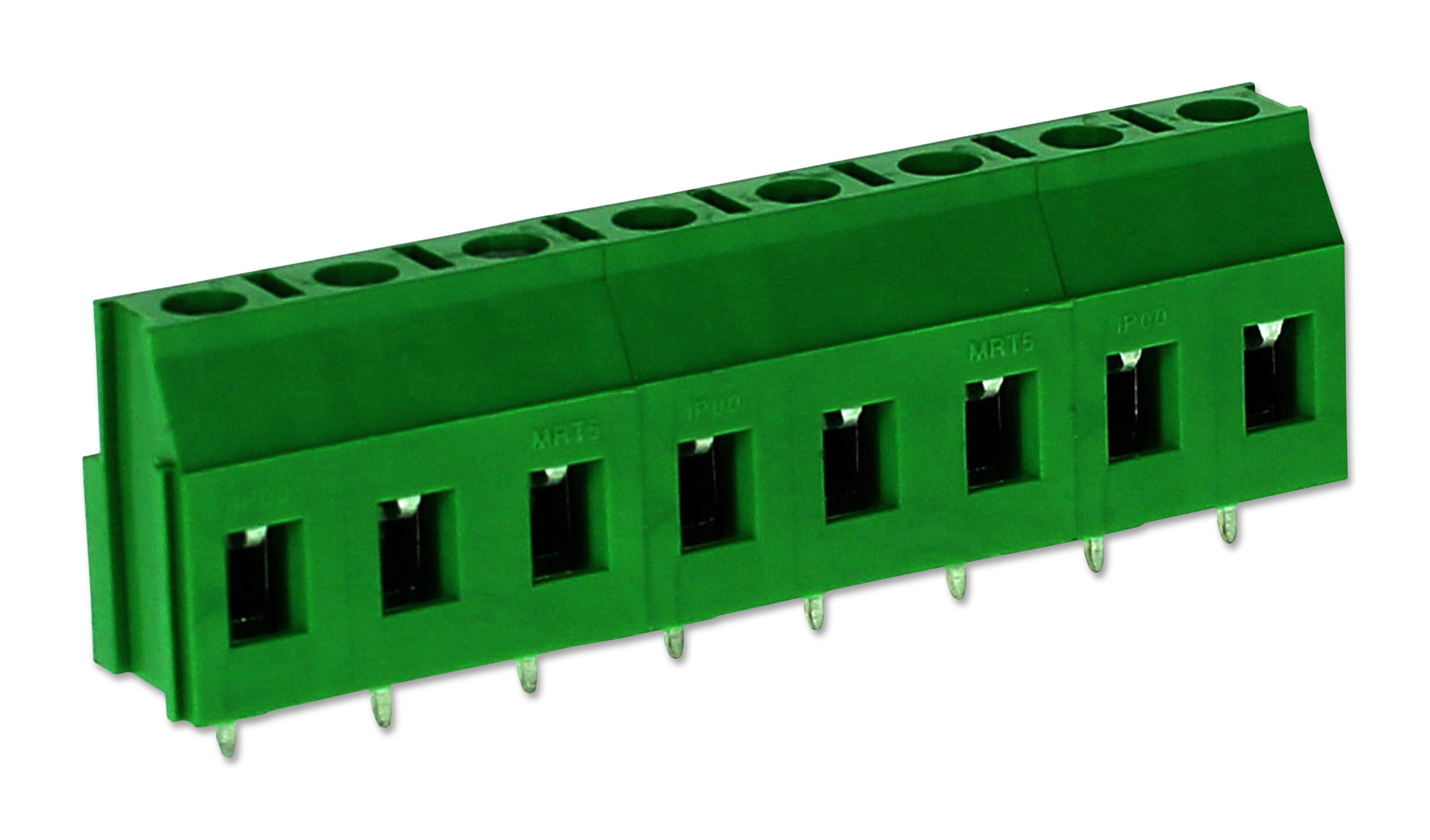 CamdenBoss Ctb07Vk/8 Terminal Block, Wire To Brd, 8Pos, 12Awg