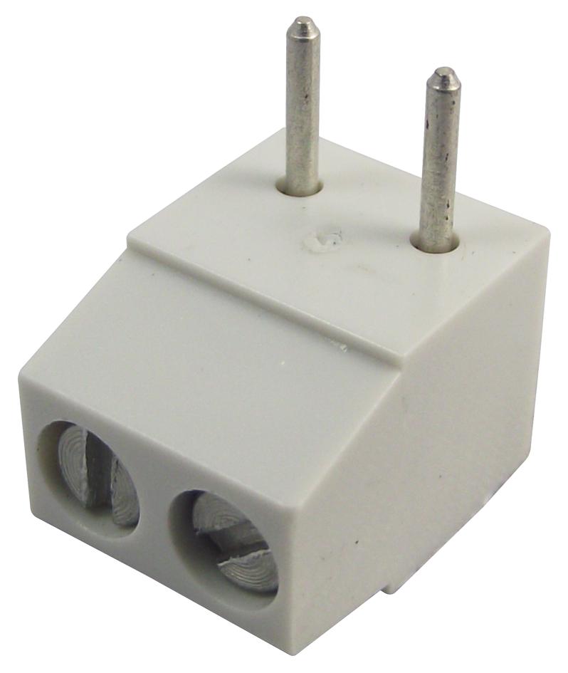 CamdenBoss Ctb1050/2 Terminal Block, Wire To Brd, 2Pos, 14Awg