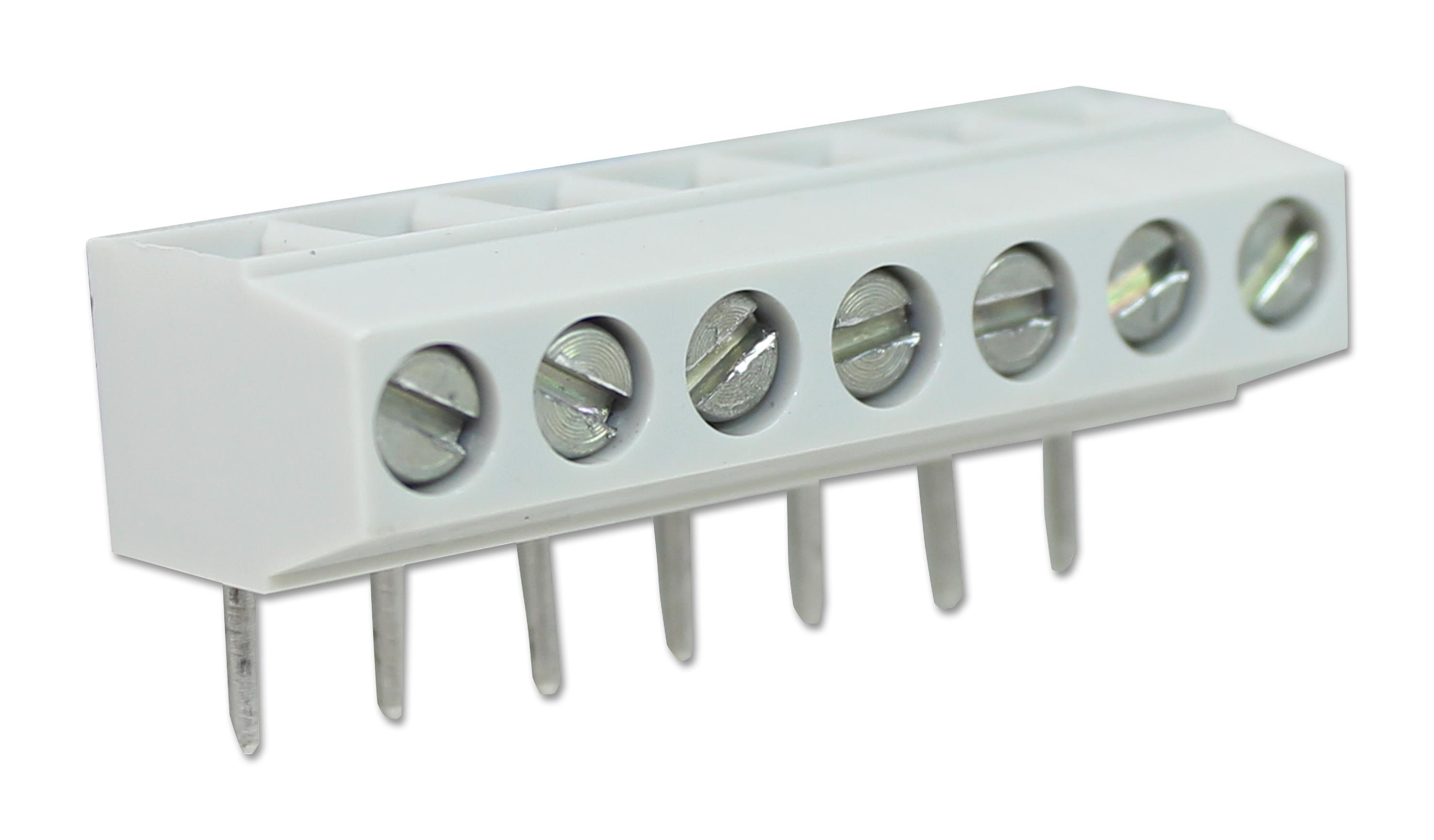 CamdenBoss Ctb1050/7 Terminal Block, Wire To Brd, 7Pos, 14Awg