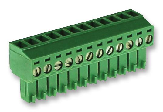 CamdenBoss Ctb92Hd/12 Terminal Block, Pluggable, 12Pos, 16Awg