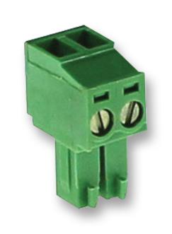 CamdenBoss Ctb92Hd/2 Terminal Block, Pluggable, 2Pos, 16Awg