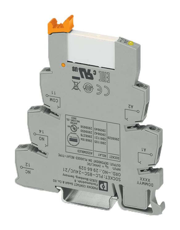 Phoenix Contact 2966278 Relay, Spdt, 30Vac, 36Vdc, 0.05A