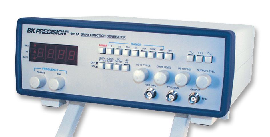 B&K Precision Bk4011A Function Generator, Freq/pulse, 5Mhz