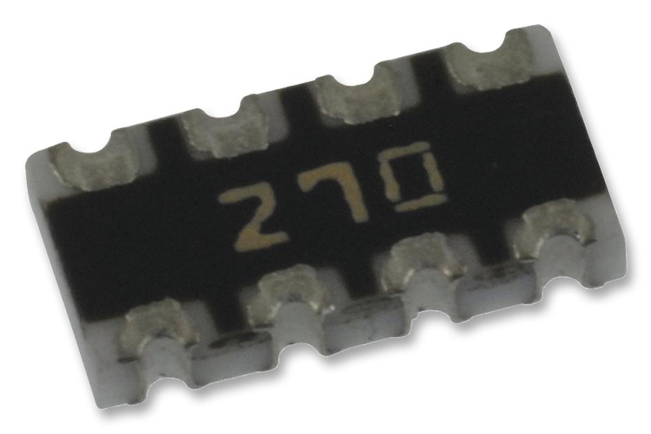 Bourns Cat16-270J4Lf Resistor N/w, 4Res, 27Ohm, 5%, Smd