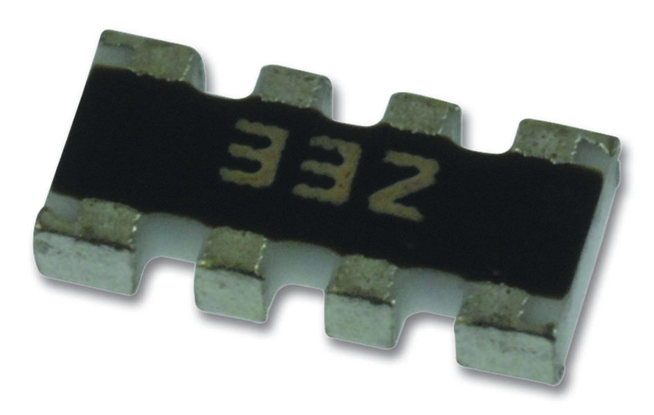 Bourns Cay16-332J4Lf Resistor N/w, 4Res, 3.3Kohm, 5%, Smd