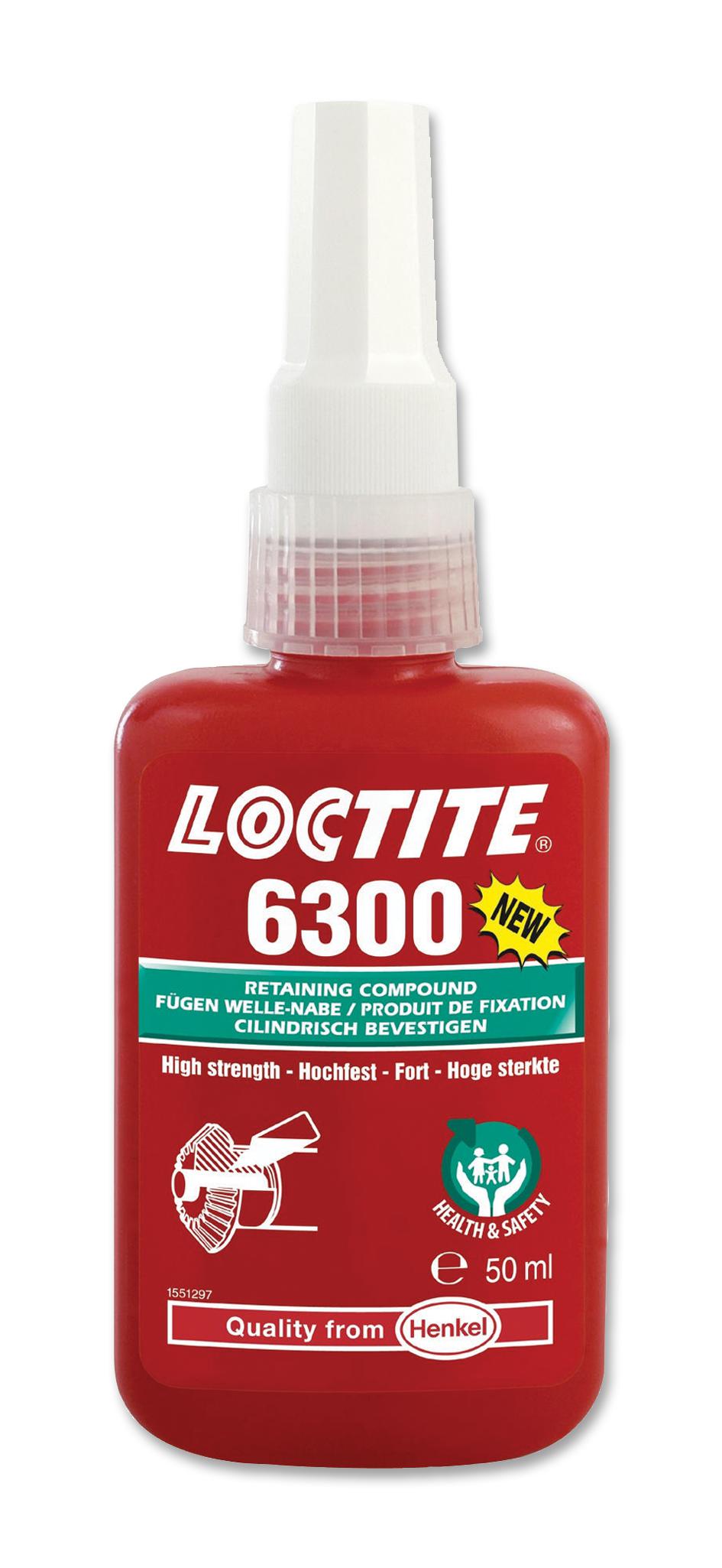 Loctite 6300, 50Ml Loctite 6300 Bottle, 50Ml, Green