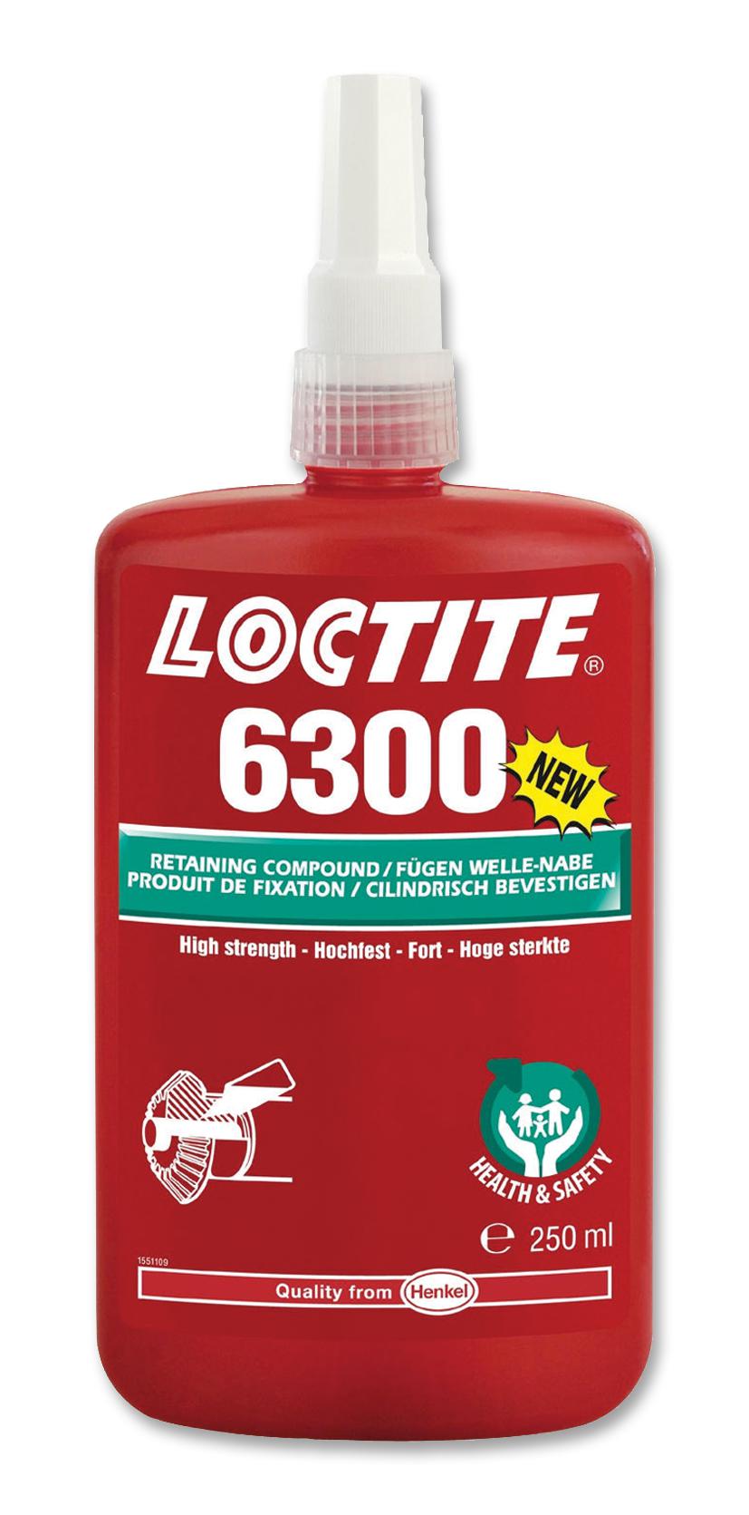 Loctite 6300, 250Ml Loctite 6300, Green, Bottle, 250Ml