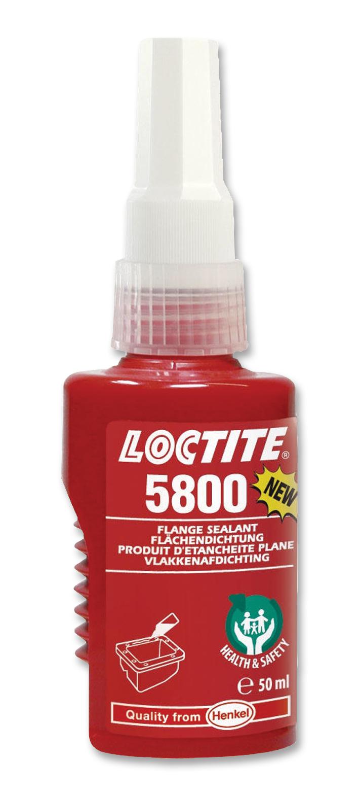 Loctite 5800, 50Ml Sealant, Loctite 5800, Bot 50Ml Red