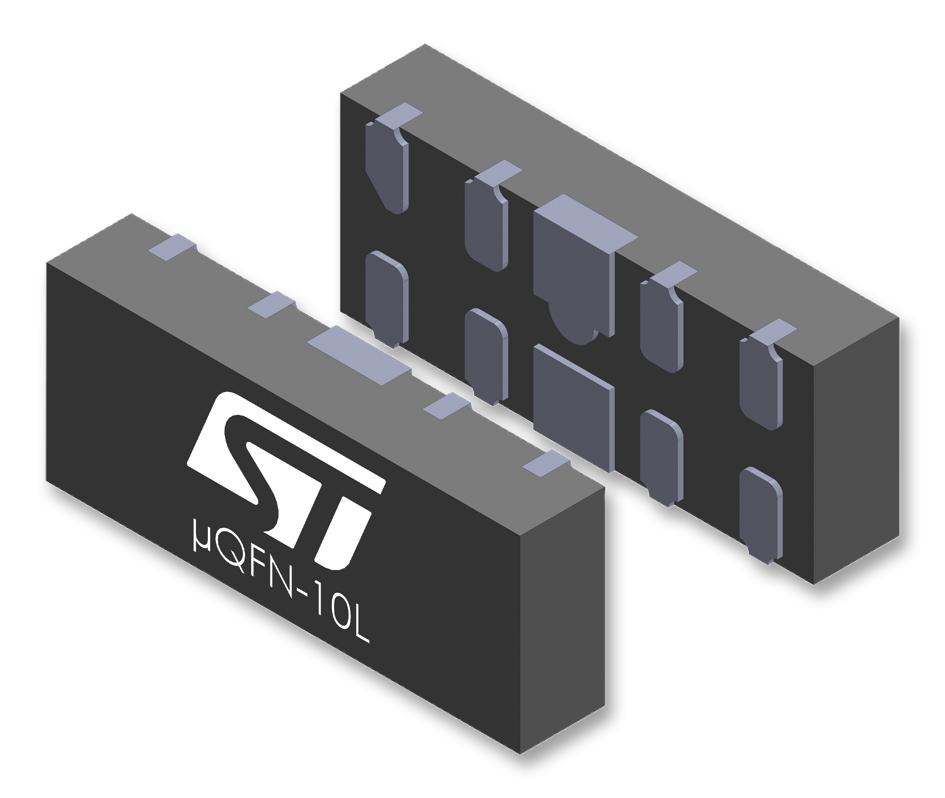 STMicroelectronics Hsp061-4M10Y Esd Protection, 15V, Uqfn-10