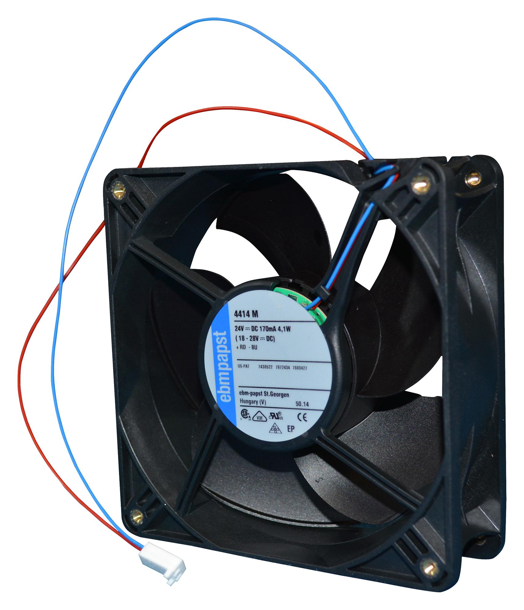 Ebm-papst 614Ngl-F00 Fan, 60mm, 24Vdc, Inc Connector & Inserts