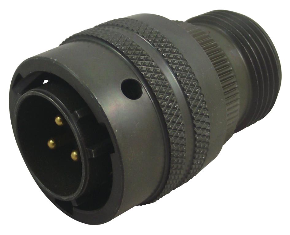 Amphenol Industrial Pt06A12-3P.. Circular Connector, Plug, 12-3, Cable